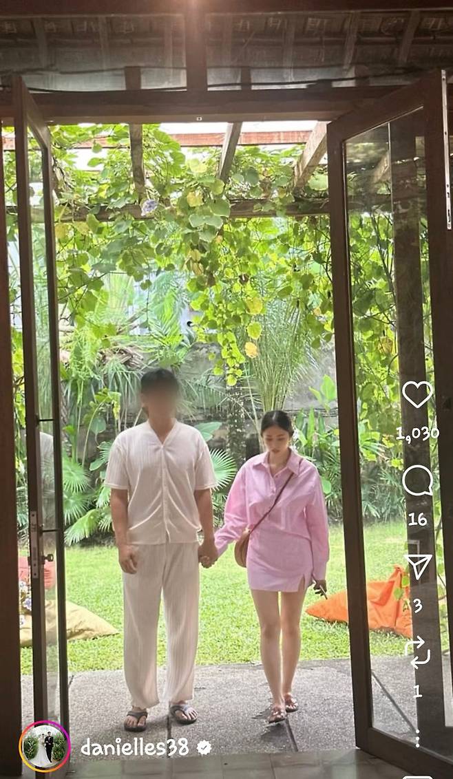 [서울=뉴시스] 변호사 겸 방송인 서동주가 남편과의 사진을 공개했다. (사진=서동주 인스타그램 캡처) 2025.07.22. photo@newsis.com *재판매 및 DB 금지