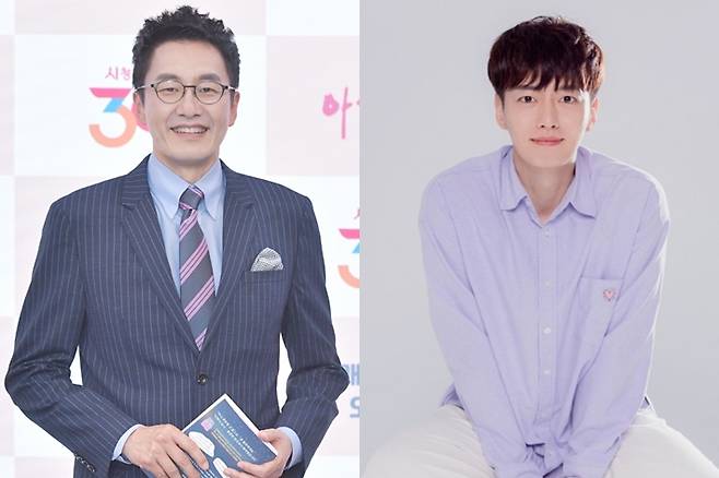왼쪽부터 김재원 아나운서, 박철규 아나운서. KBS 제공