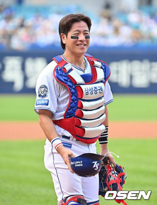 [OSEN=대구, 이석우 기자] 20250722 삼성 라이온즈 강민호 049 2025.07.22 / foto0307@osen.co.kr