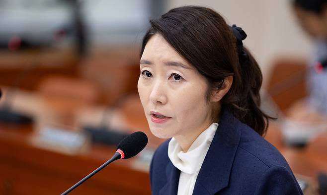 자진 사퇴를 선언한 강선우 여성가족부 장관 후보자. 뉴스1