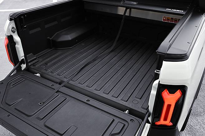 KG모빌리티 무쏘 EV. 사진: 김학수 기자