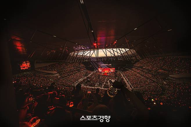 그룹 스트레이키즈 런던 공연 모습. JYP엔터테인먼트 제공