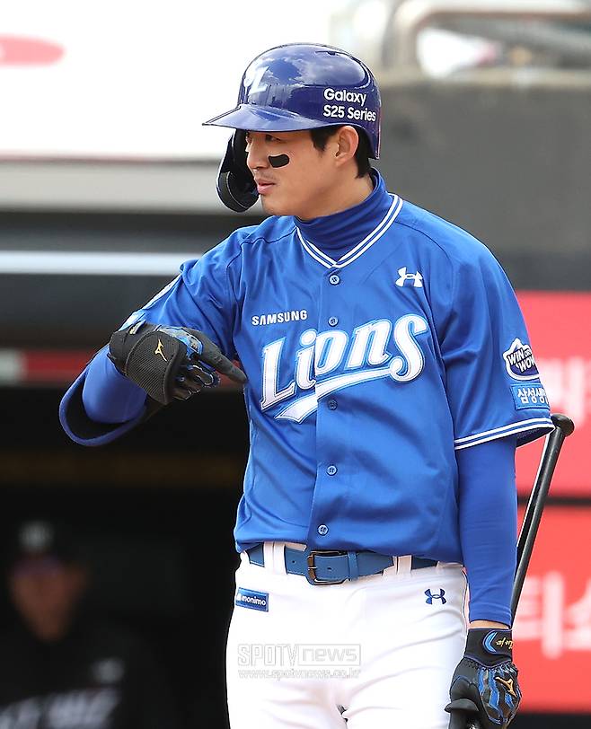 ▲ 시즌 초반 타율이 침체였던 구자욱은 어느덧 3할 타율을 회복했다 ⓒ곽혜미 기자