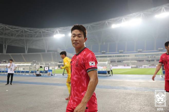 Lee Seung-won was selected for the East Asian Football Federation (EAFF) E-1 Championship (East Asian Cup) A team. /Photo = Provided by the Korean Football Association (KFA)