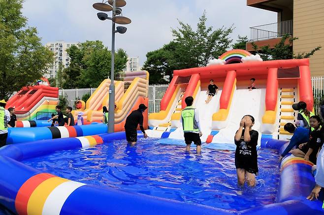 지난해 상암동 통통통 물통통 마을축제  [마포구 제공. 재판매 및 DB 금지]