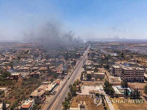 소수민족 유혈충돌 발생한 시리아 스웨이다 [EPA=연합뉴스 자료사진. 재판매 및 DB 금지]