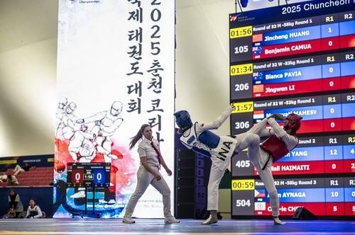 태권도 오픈대회 [조직위 제공.재판매 및 DB 금지]