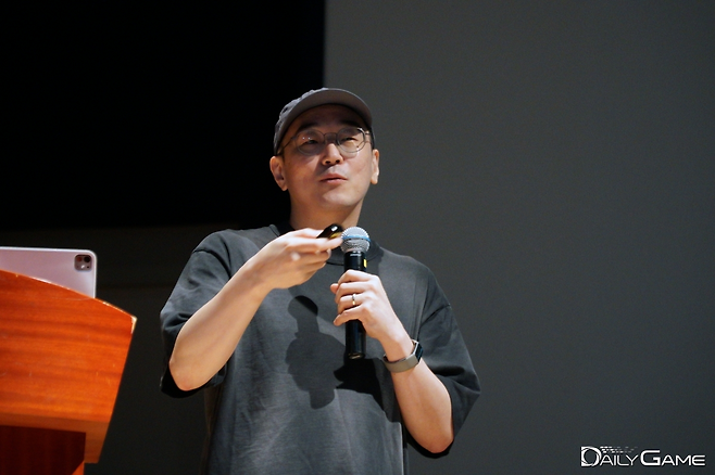 넥슨게임즈 '블루 아카이브' 김용하 총괄 PD.