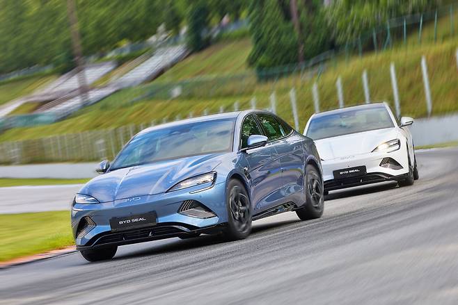 BYD코리아 중형 전기 세단 '씰(SEAL)'