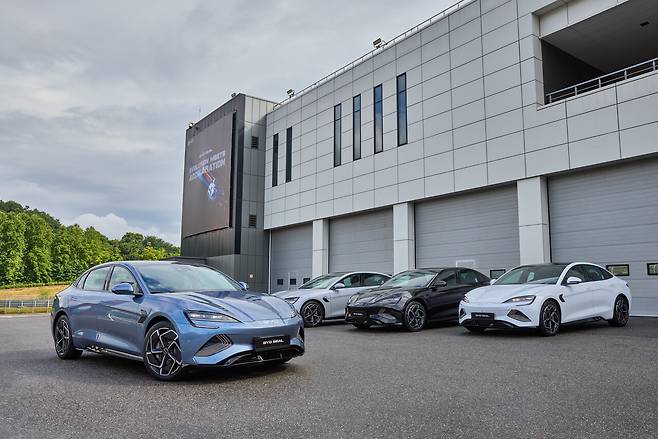 BYD코리아 중형 전기 세단 '씰(SEAL)'