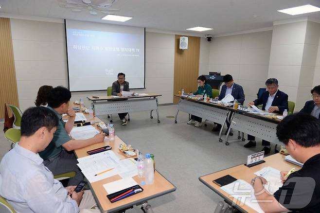 하남산단 지하수·토양 오염 방지 대책 TF. (광주 광산구 제공. 재판매 및 DB 금지)