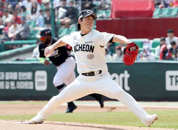 문승원. ⓒSSG랜더스