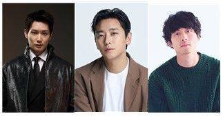 주연 남자 배우상 후보. (왼쪽부터) 나타랏 노파라따야폰, 주지훈, 사카구치 켄타로.