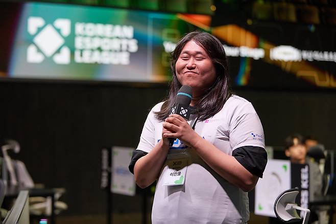 2025 KEL 'FC 모바일' 승자조 결승에 진출한 부산 BeSPA 이한울. KeSPA 제공