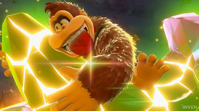 ▲ 바나나에 대한 집착이라는 간단한 캐릭터성만으로 게임 이야기에 당위성을 만들고
또 플레이를 이어가도록 만든다