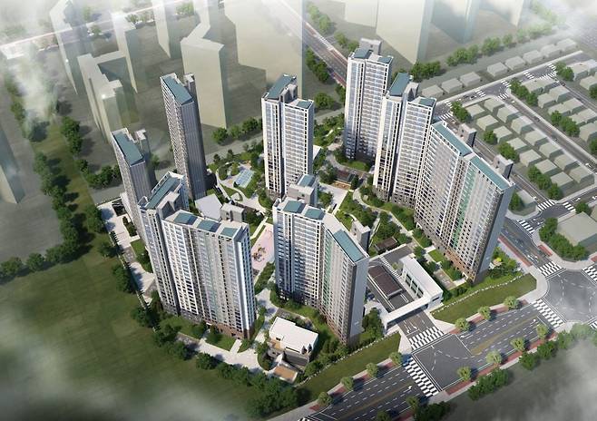 남양주왕숙 A-1 블록 조감도. LH 제공