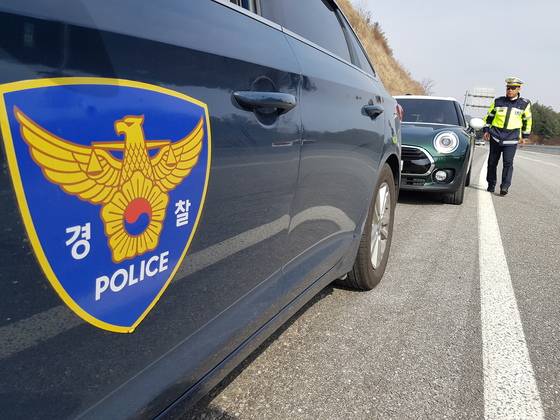 A police patrol vehicle [JOONGANG ILBO]