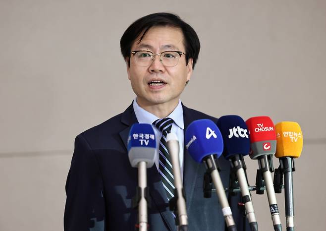 여한구 산업통상자원부 통상교섭본부장. 2025.7.10/뉴스1 Copyright (C) 뉴스1. All rights reserved. 무단 전재 및 재배포, AI학습 이용 금지. /사진=뉴스1