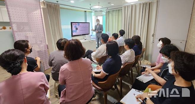 [오산=뉴시스] 오산시, 2025년 의료관련감염병 예방관리 교육 모습 (사진=오산시 제공) 2025.07.24.photo@newsis.com