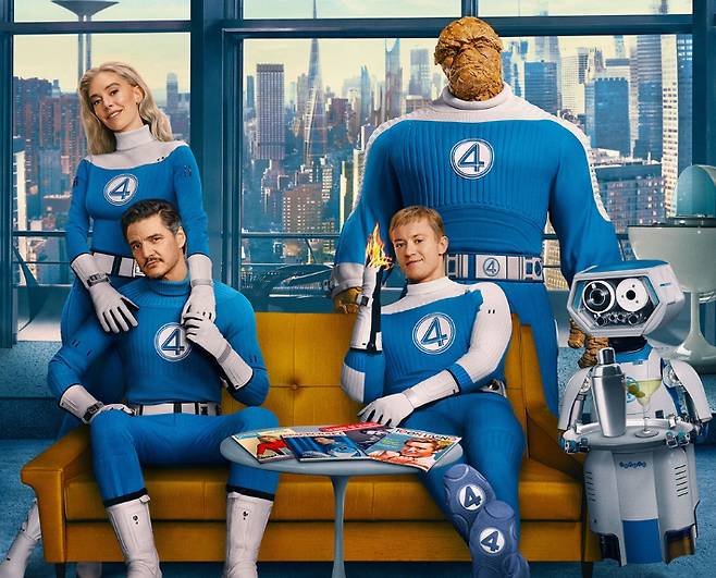 외화 '판타스틱 4: 새로운 출발' 포스터. 월트디즈니 컴퍼니 코리아 제공