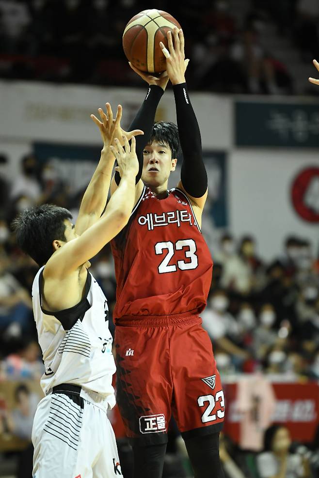 안양 KGC인삼공사 시절의 전성현. KBL