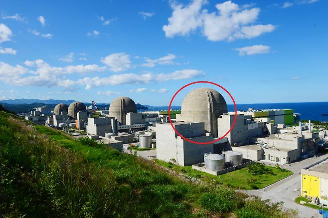 경북 울진에 있는 한울원자력본부 전경. 한울원자력본부 제공