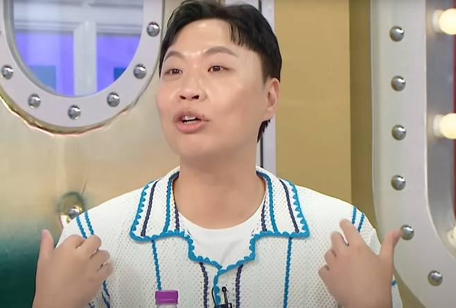 코미디언 이상준. MBC '라디오스타' 방송화면 캡처.