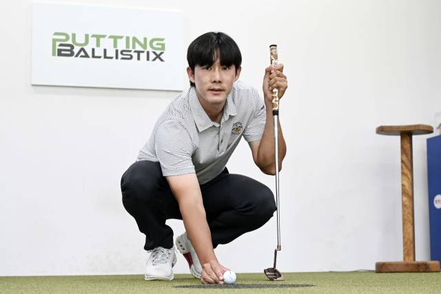 퍼팅 발리스틱스의 김규태 프로. 조태형 기자