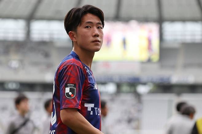 FC도쿄 시절 사토 류노스케. /사진=FC도쿄 팬페이지 갈무리