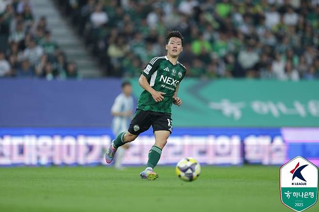 전북 현대 강상윤. /사진=한국프로축구연맹 제공