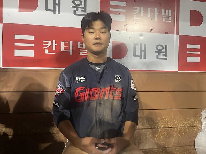 3안타 활약을 펼친 롯데 손호영 [촬영 이대호]