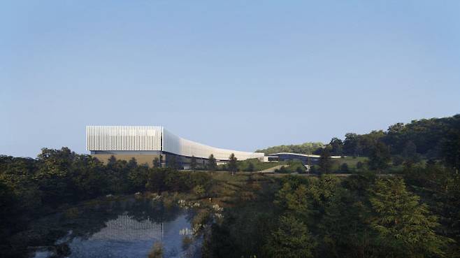 집현동 네이버 데이터센터 조감도 전경. 사진=중도일보 DB.