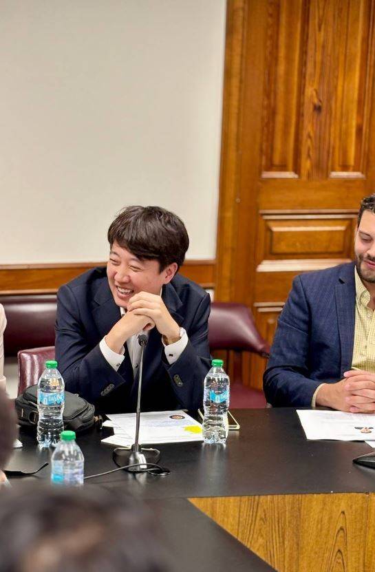 이준석 개혁신당 의원이 한비의원연맹 이사 자격으로 5일간 방미, 관세협상에 대한 협의 등을 하고 귀국길에 올랐다. 이준석 페이스북 갈무리.