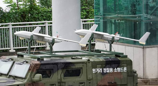 국군의 날에 공개된 아르고스 무인기