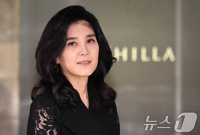 이부진 호텔신라 대표이사 사장이 20일 오전 서울 중구 삼성전자 장충사옥에서 열린 호텔신라 주주총회에 참석하고 있다. 2025.3.20/뉴스1 ⓒ News1 김성진 기자