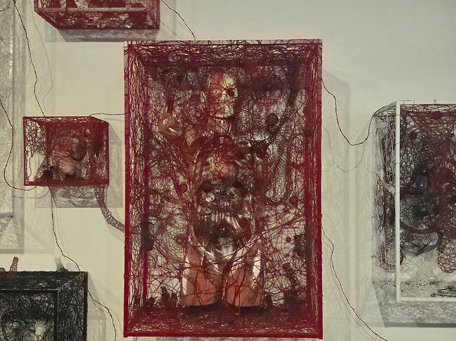 시오타 치하루 '리턴 투 어스'展 전시 전경. ⓒ 뉴스1 김정한 기자