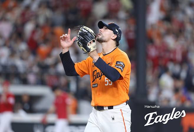 라이언 와이스. 사진=한화 이글스