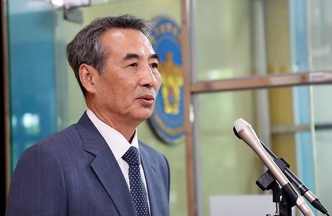 민중기 특별검사. ⓒ연합뉴스