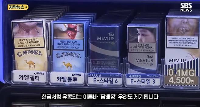민생쿠폰으로 담배 샀다고 갈라치기하는 SBS뉴스