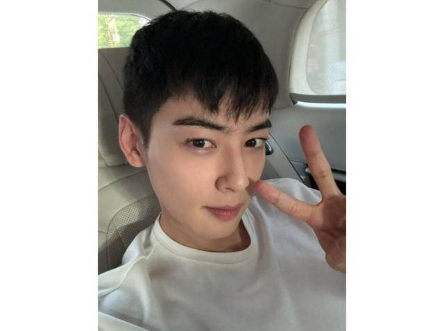 그룹 아스트로 멤버 겸 배우 차은우가 입대를 앞둔 소회를 전했다. 차은우 SNS