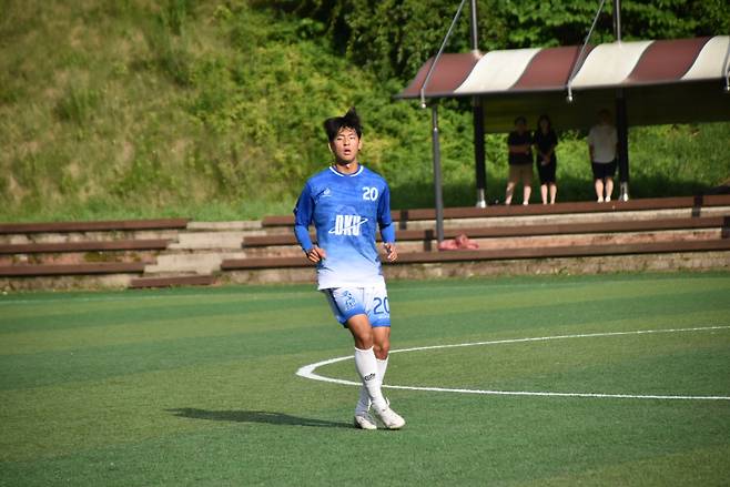 단국대 센터백 윤근영. 사진=대학축구연맹