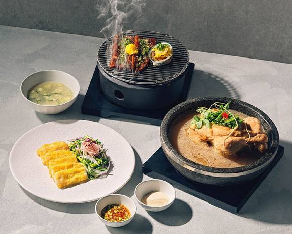 조각보 키친 여름 보양식. [사진=안다즈 강남]