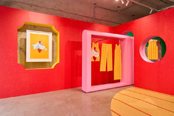 플리츠 플리즈 이세이 미야케 '브랜드 뉴 데이' 팝업스토어 전경. [사진=삼성물산 패션부문]