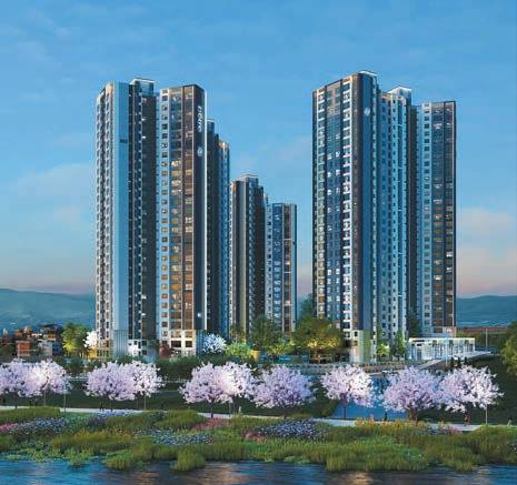 ‘부경경마공원역 디에트르 더리버’(투시도)는 8년 임대 후 분양전환 우선권이 제공(한시적)된다.