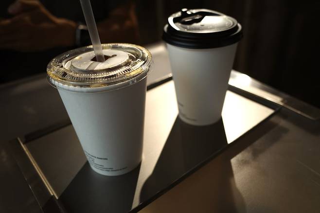 서울 강남구에 위치한 파퓰러커피로스터스의 필터커피. 사진=이준형 블루밍비트 기자