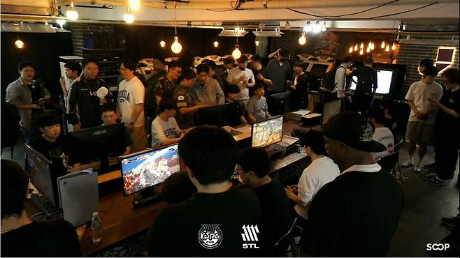 6월 진행된 STL 현장에 모인 격투게임 팬들. SOOP 제공