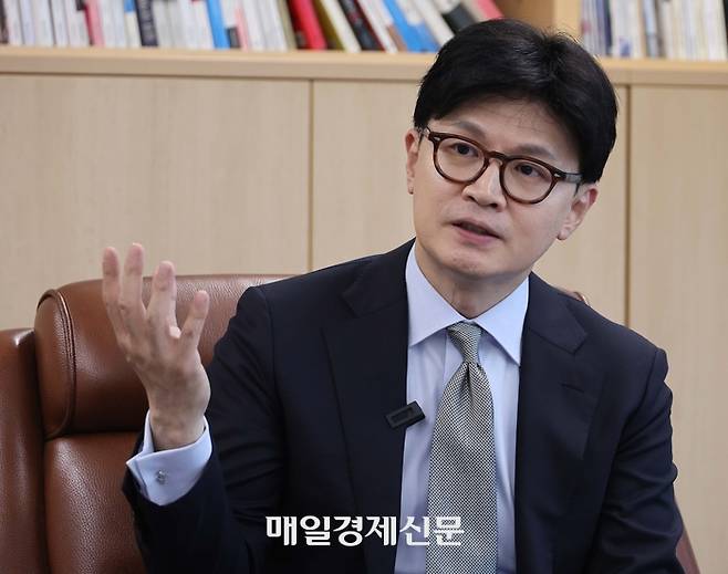 한동훈 전 국민의힘 대표. [한주형기자]