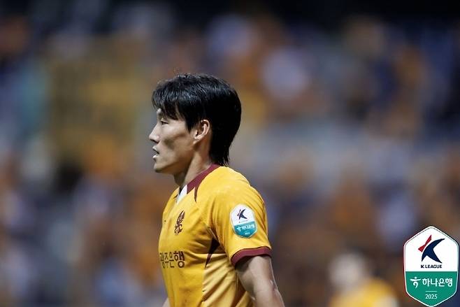 Gwangju FC Shim Sang -min. Photo = Korea Professional Football Federation