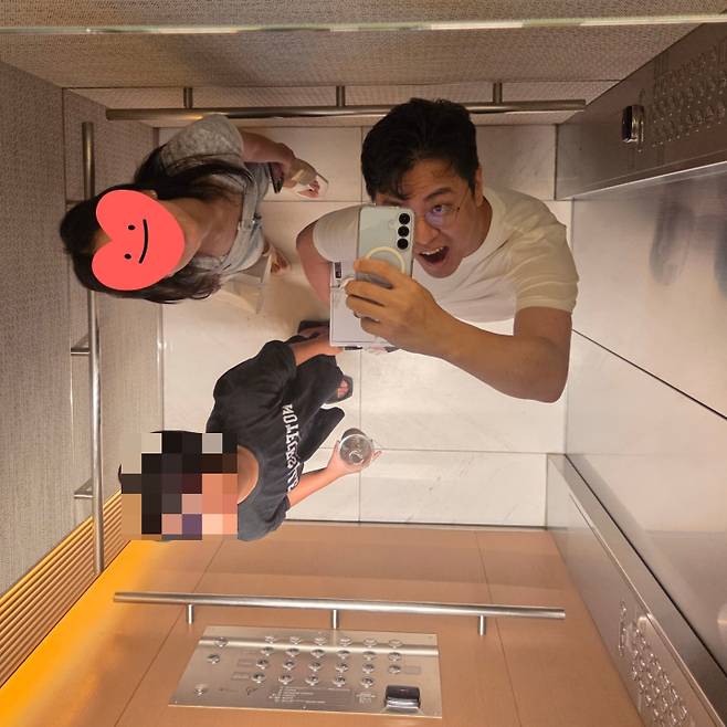 최동석이 자녀들과 속초 여행 중인 근황을 공개했다. /사진=인스타그램 갈무리