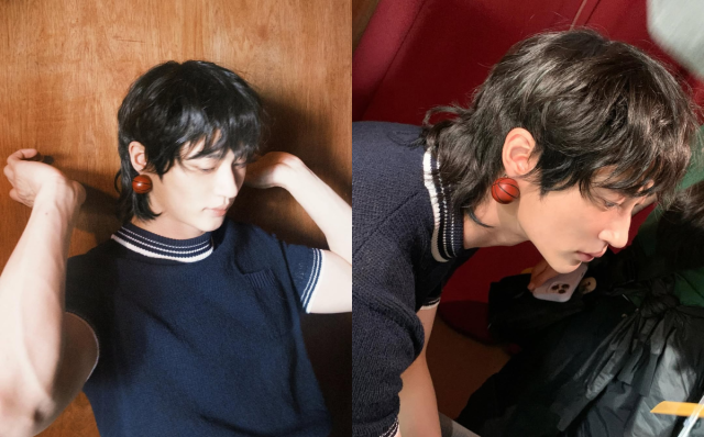 배우 변우석이 새로운 스타일을 선보였다. / 변우석 인스타그램 캡처